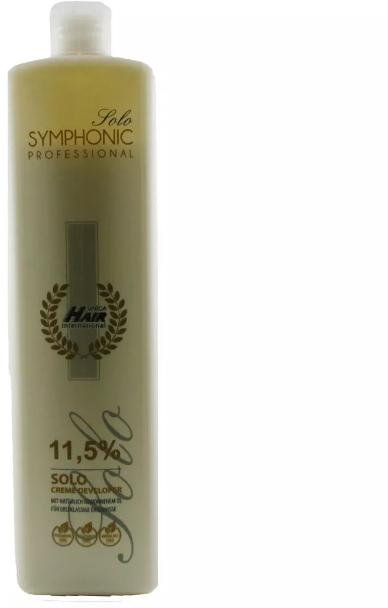 VARGA HAIR Solo SYMPHONIC Developer Oxydant Activator Entwickler 11,5 % 1 L