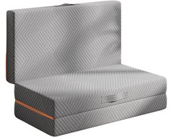 Benelux Select Vouwmatras – Opvouwbaar Matras – Logeerbed – Zetelbed – Gel Memory Foam – Anti-slip Onderkant - 140 x 200 x 15 cm