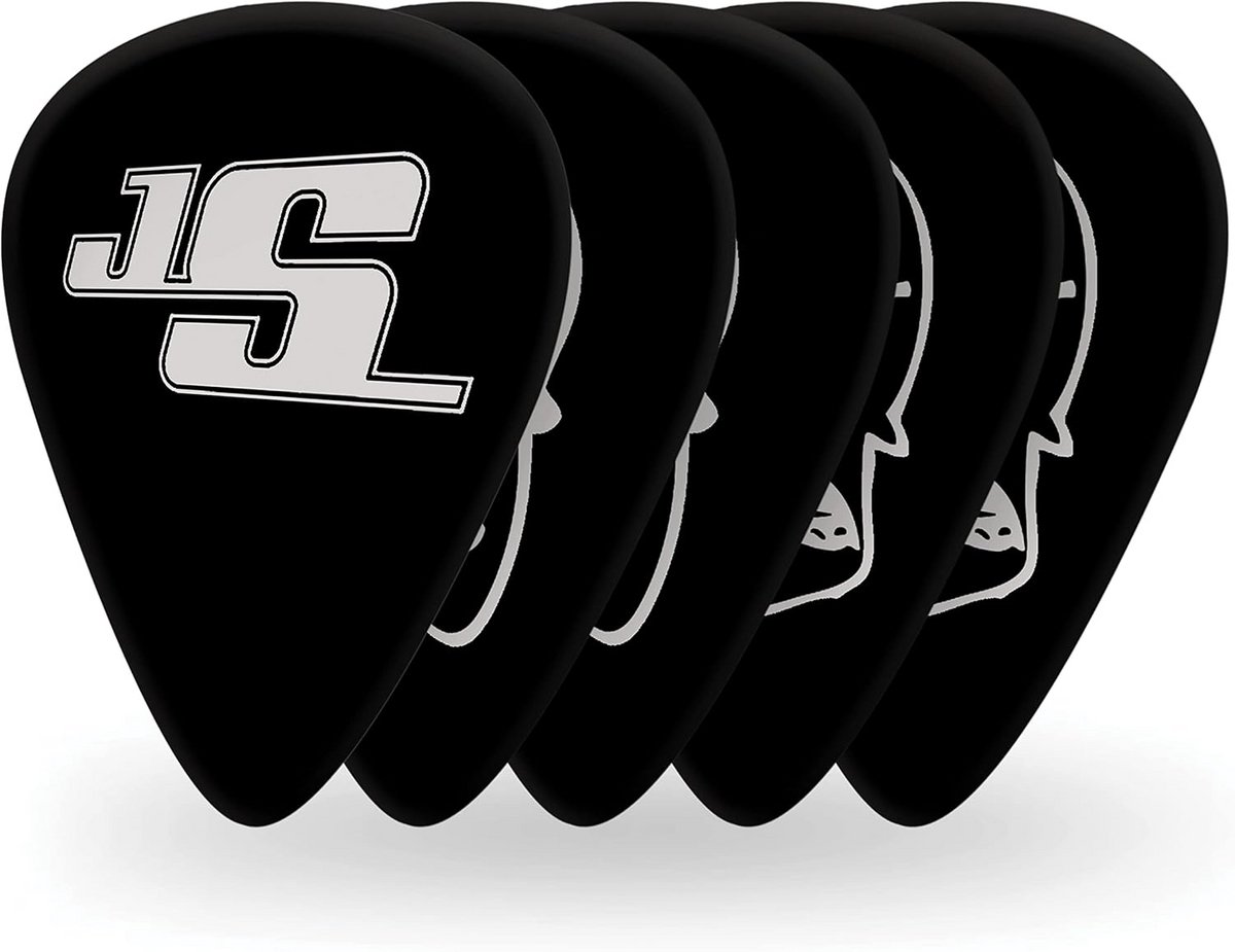 Gitaar Plectrums - 10 Pack - Medium - Zwart - Premium Kwaliteit