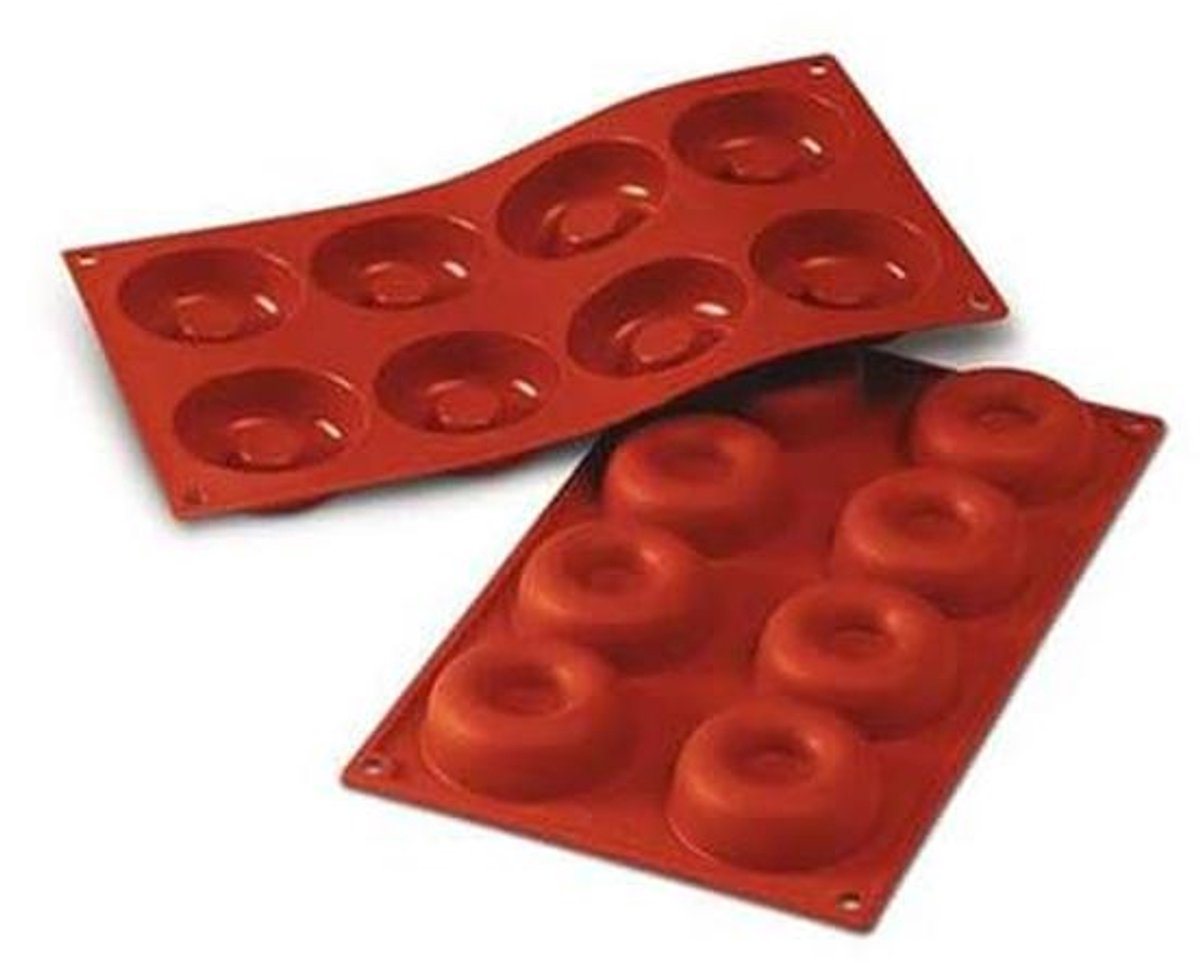 Silikomart - sf 011 savarin - silicone mold ø65 h 21 mm