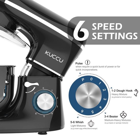 Krachtige Blender 660 W met 6 Snelheden en Roestvrijstalen Kom — afbeelding 4