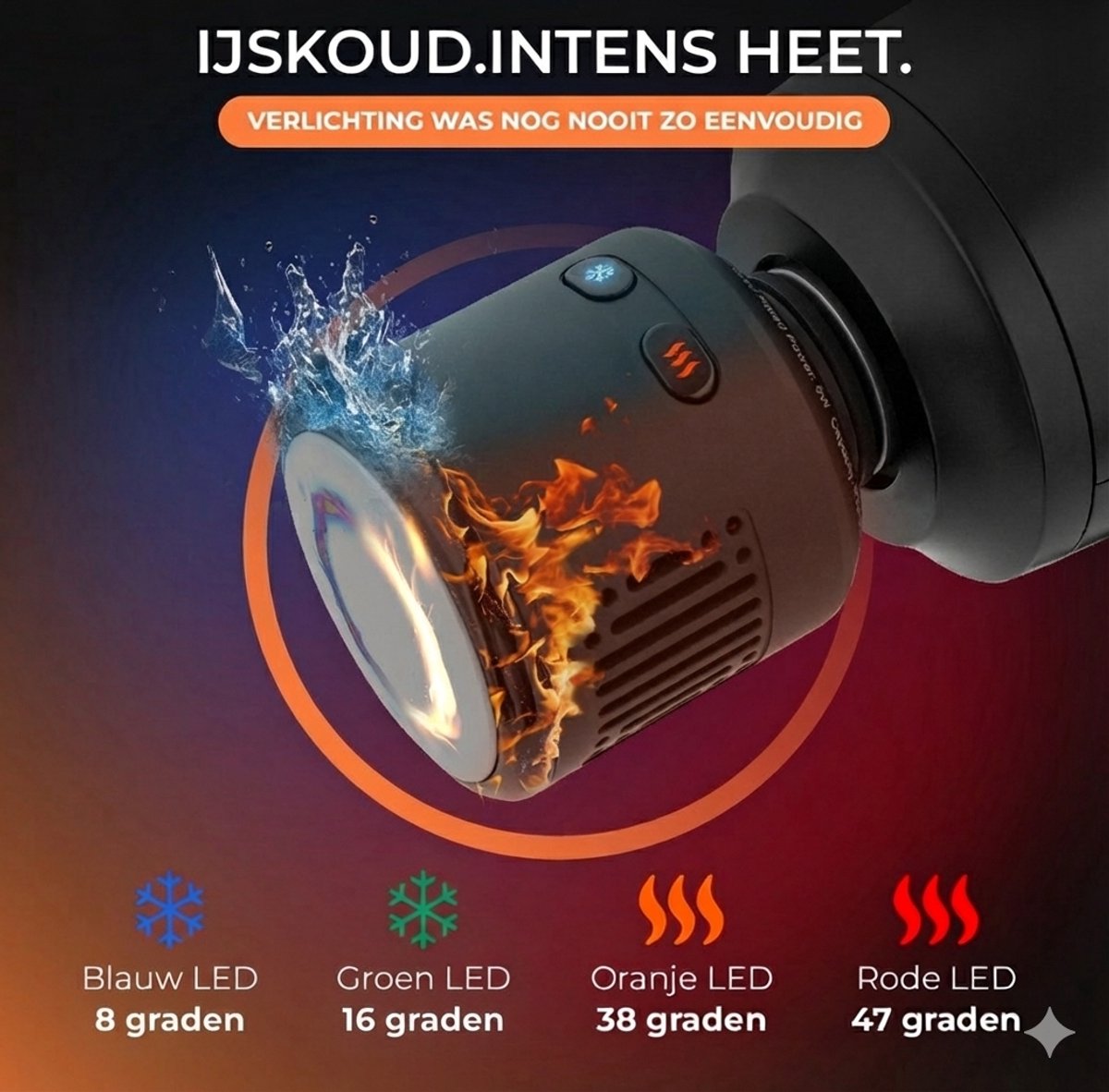 Maicura PRO GEN2 massage gun met warm/koud kop thumbnail 4