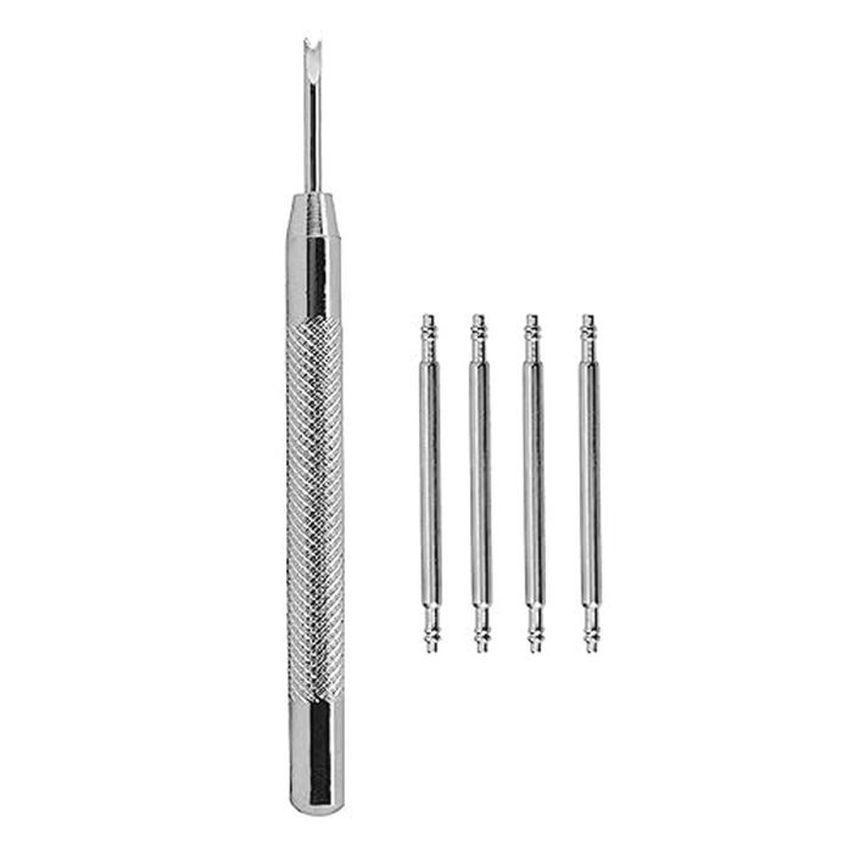 Horlogebandspelden 8 mm - 24 mm, 4 stuks, roestvrij staal veerpennen voor horlogebanden