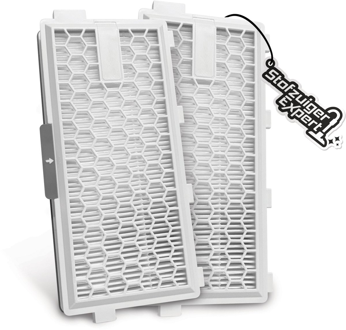 2x HEPA 13 Filter Geschikt voor Miele – Kwalitatieve Vervanger voor Miele SF-HA-50 - O.A. Geschikt Voor Miele Guard L1, M1, S1, Compact C1, Complete C2, Complete C3 en de S4, S5, S6, S8, S8000, S6000, S5000 en S4000 series