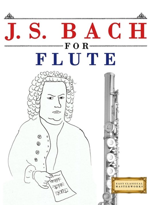 J. S. Bach for Flute - cover