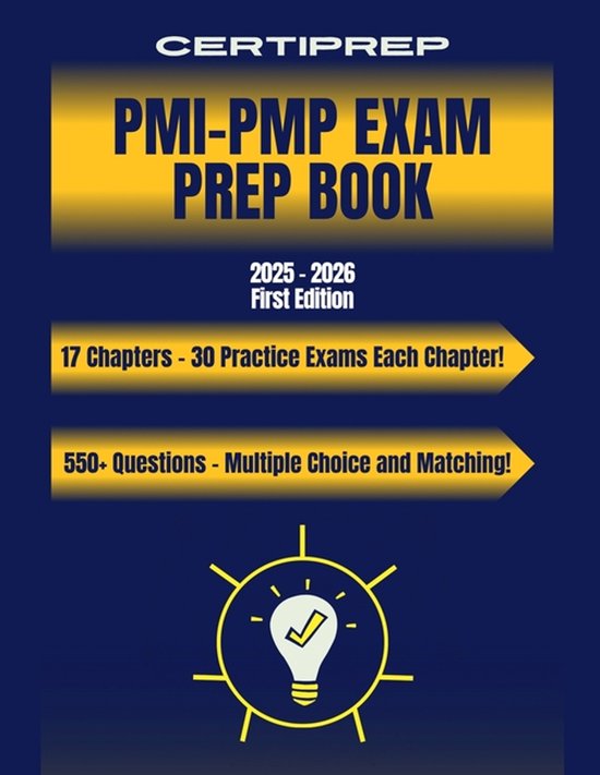 CertiPrep - PMI-PMP Exam Prep Book 2025-2026 - cover
