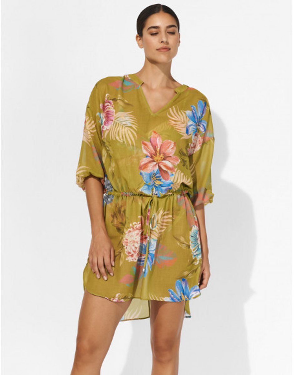 Lidea Botanic Burst Tuniek Apple-Bloom Groen L