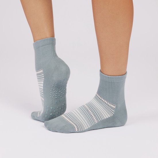 Tavi Aria Yoga Ankle Grip Socks - Blauw/Grijs - 39-43 — afbeelding 2