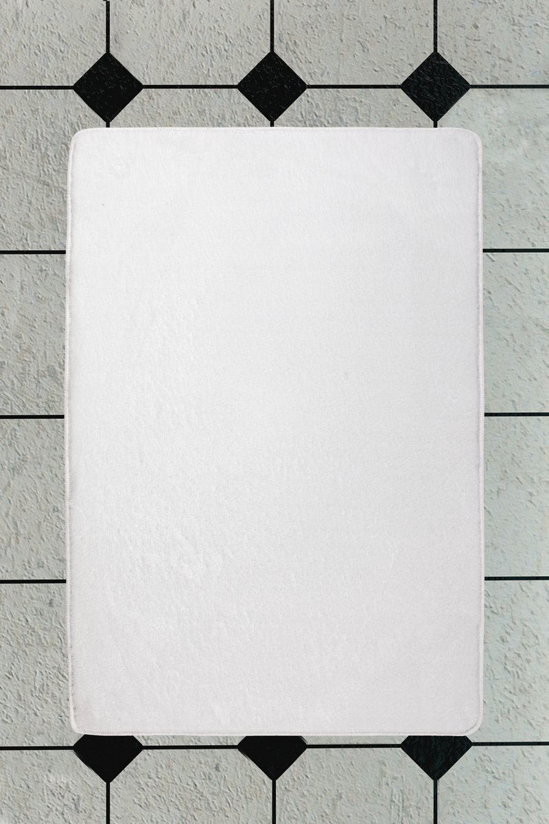 Bosdela 80x120 cm badkamermatten, wasbaar, zacht en comfortabel – toiletmat + badmat – ideaal voor badkamer en toilet, met