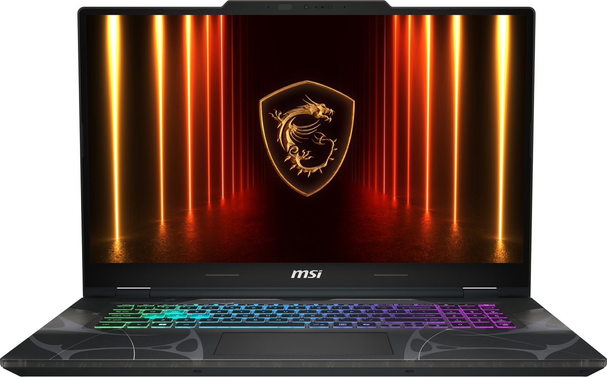 MSI Cyborg A17 AI B2HWEKG-017NL AMD Ryzen™ 7 260 Laptop 43,9 cm (17.3") Full HD 16 GB DDR5-SDRAM 1 TB SSD NVIDIA GeForce RTX 5050 Wi-Fi 6E (802.11ax) Windows 11 Home Zwart