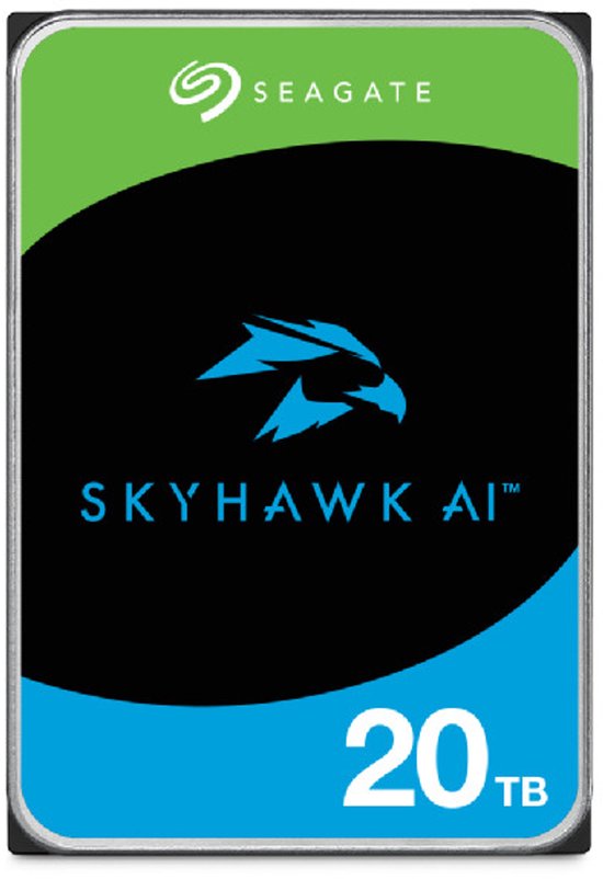 Seagate SkyHawk AI, 3.5", 20 To, 7200 tr/min