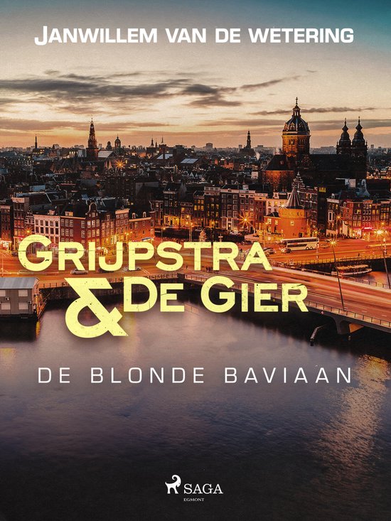 Grijpstra en De Gier 6 - De blonde baviaan - cover