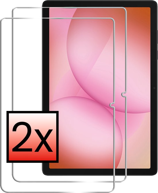 Protection d'écran compatible avec Samsung Galaxy Tab A11 Plus - Lot de 2 protections d'écran en Glas trempé.
