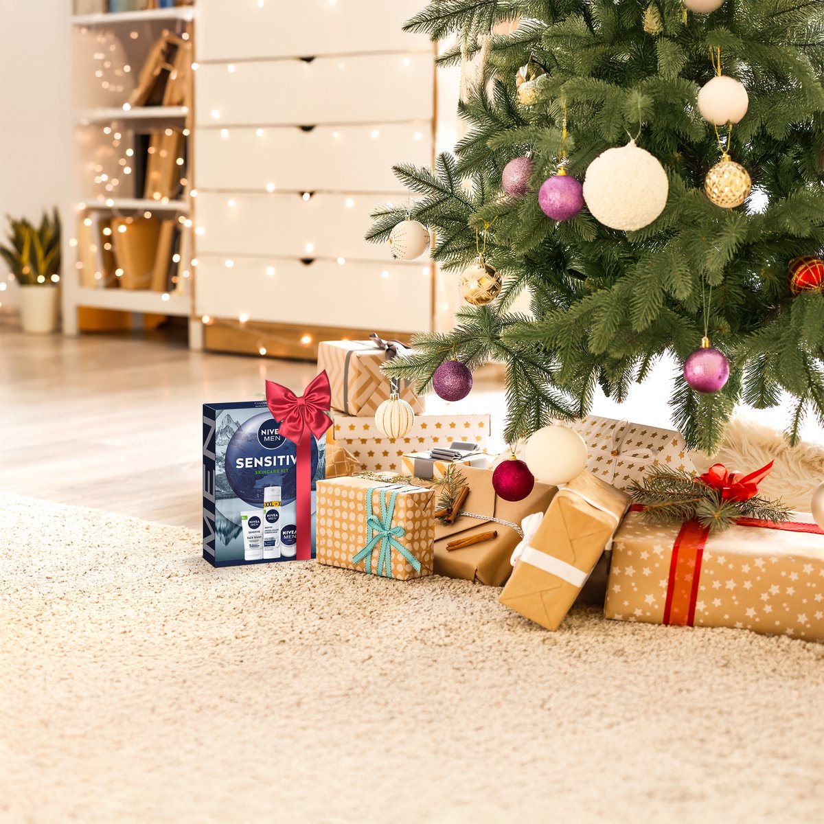 NIVEA MEN Sensitive Skincare Kit Geschenkset Mannen thumbnail 3