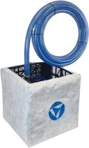 vide sanitaire PumpCrate est une caisse d'infiltration innovante, recouverte de géotextile durable avec pompe submersible 9000 litres par heure SET d'inondation complet - Plug & Play