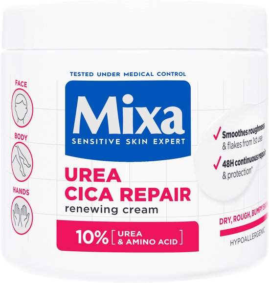 Urea Cica Repair+ crème régénérante mains et corps 400 ml
