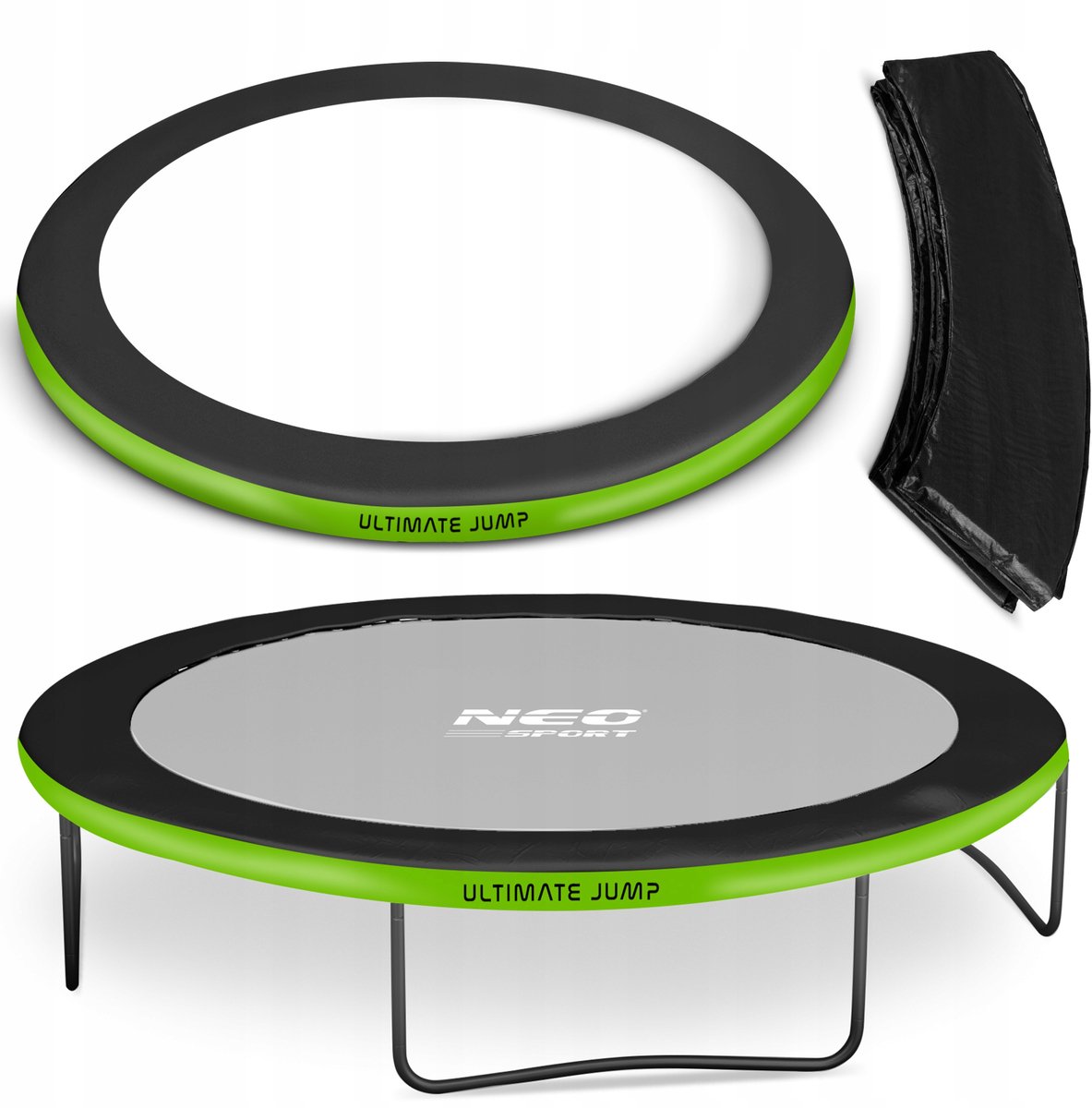 Trampoline Veerspringhoes 252cm 8ft - Veilig en Duurzaam