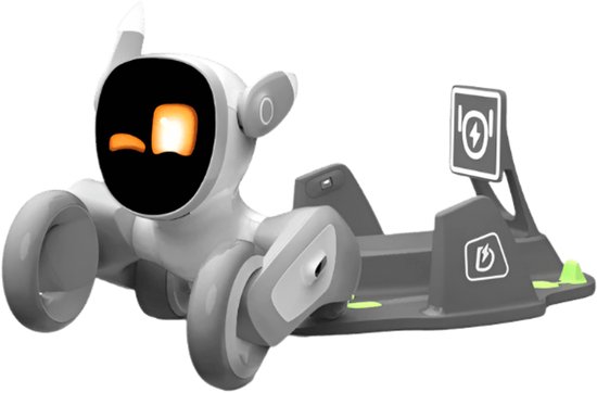 Loona Petbot – Slim Robot Huisdier met AI – Speels, Educatief & Meertalig – Met Oplaadstation - 2026 editie