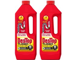 Destop Turbo Ontstopper 1L – Voordeelverpakking – 2 stuks