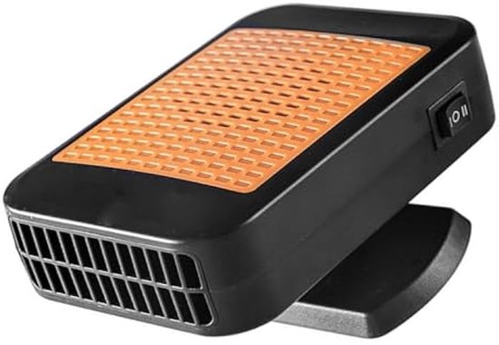 Dégivreur Voiture Portable 150W 12V - Chauffage 2 En 1 Ventilateur Et Chauffant Avec Rotation 360°