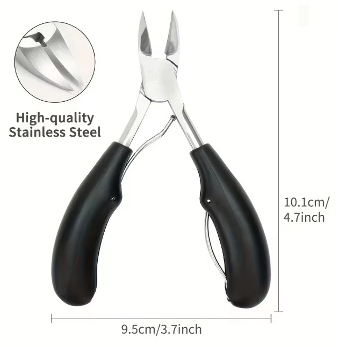 Finnacle - Nagelschaar - Professioneel - Nageltang - Nagelknipper - Nail clipper - Zilver