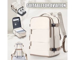 Handbagage Tas - Rugzak - Vliegtuig Cabine Rugzak - 45x36x20cm - Ryanair - Transavia - Easyjet - Reistas - Backpack - Laptoptas - Waterdicht