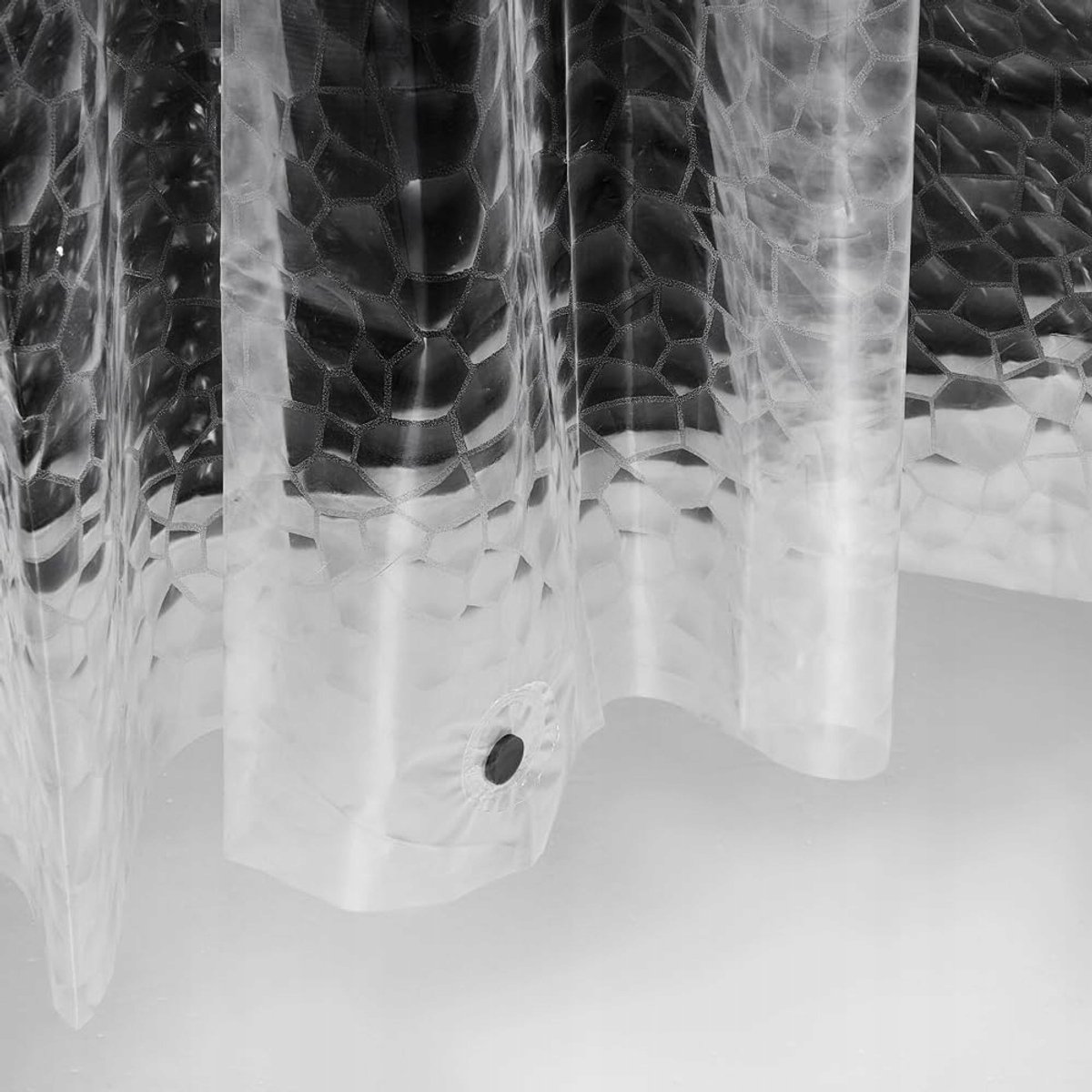 3D EVA Douchegordijn 107 x 183 cm - Waterdicht & Stijlvol