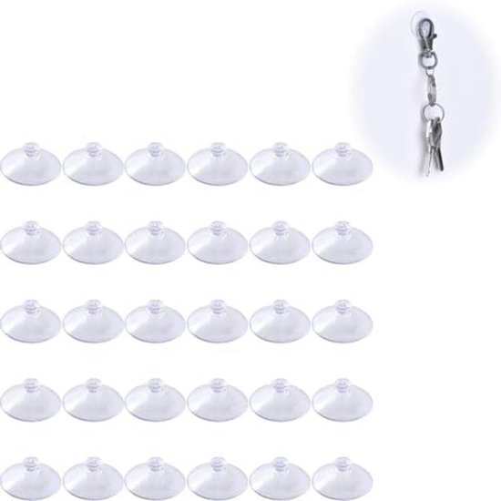 20 stuks zuignappen, diameter 20 mm, zuignappen voor ramen, zuignappen 20 stuks zuignappen, diameter 20 mm, zuignappen voor ramen, zuignappen