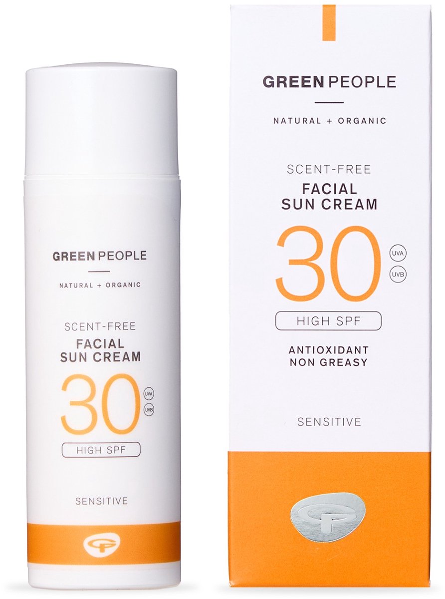 Green People Zonnebrandcreme Gezicht SPF30 - 50 ml