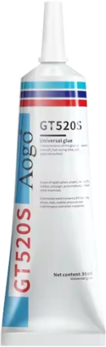 TLVX Sterke Universele Transparante Lijm 30ml / Schenktuit voor Precisiewerk / Geschikt voor Reparatie van Plastic / Kunststof / Kleding / Stoffen / Jeans / Sieraden / Elektronica / Telefoon / Papier / Schoenen / Bril / Hobbylijm voor Secuur werken