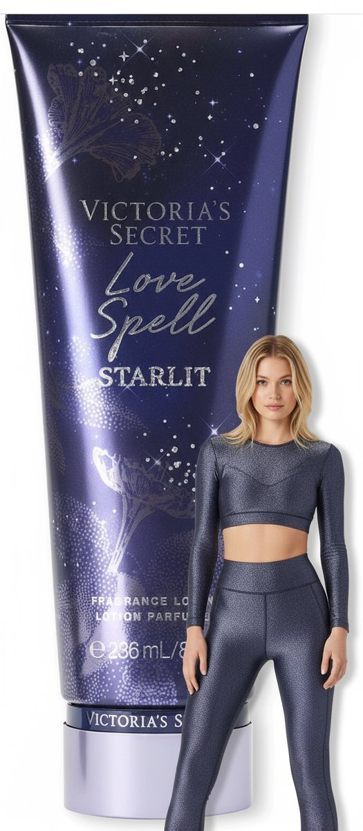 Victoria's Secret Love Spell Starlit Lichaamslotion 236 ml | Fragrance | incl. VS Geschenktasje
