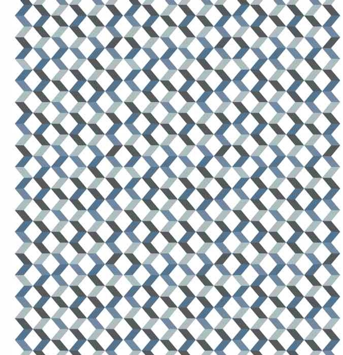 Bisk Optic Multi Textiel Douchegordijn 180x200cm