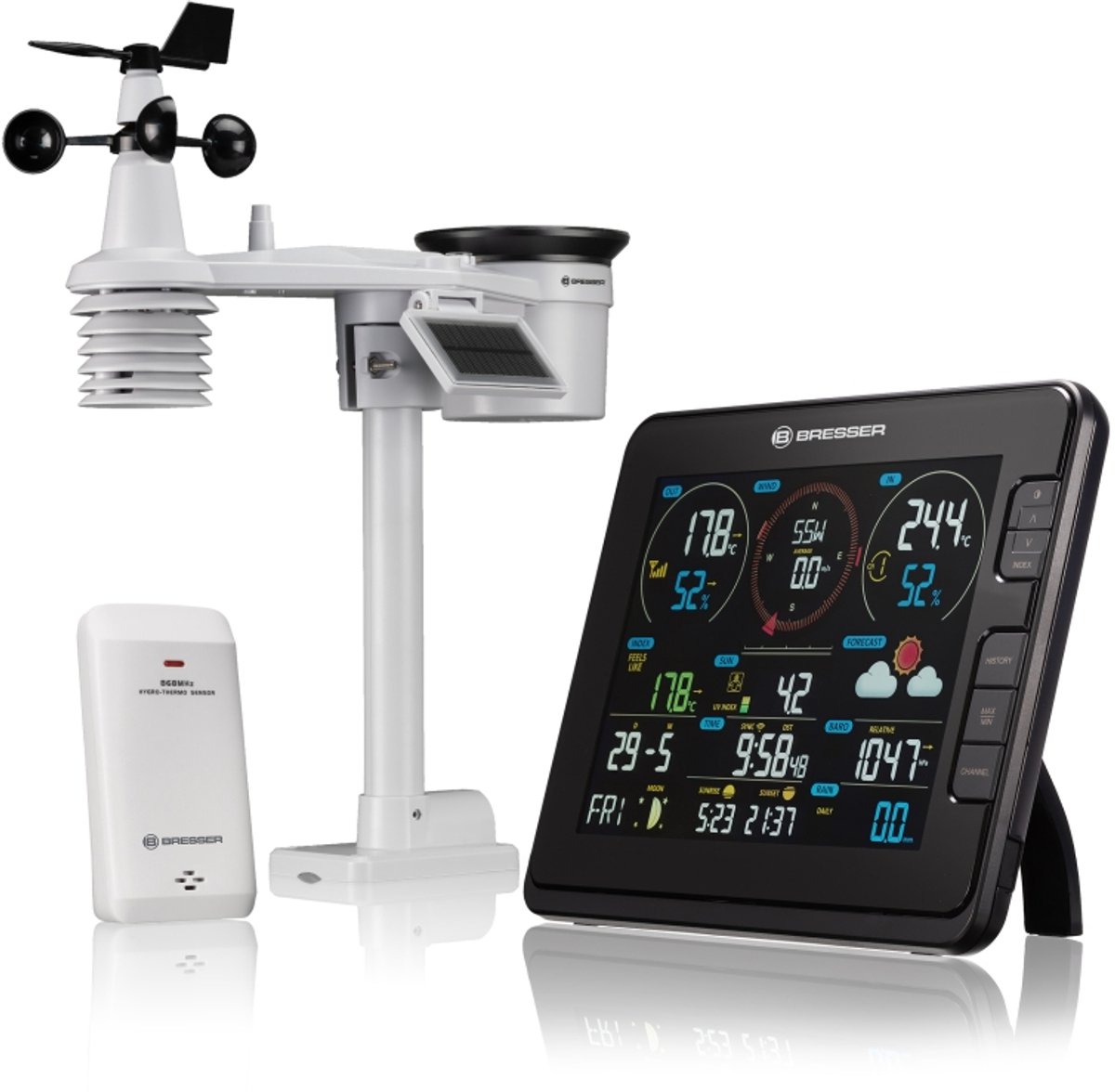 Explore Scientific WSX3001 Pro WIFI Weather Center 7-in-1