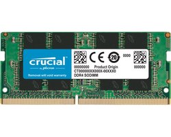 Crucial CT8G4SFRA32AT, 8 Go, 1 x 8 Go, DDR4, 3200 MHz, 260-pin SO-DIMM