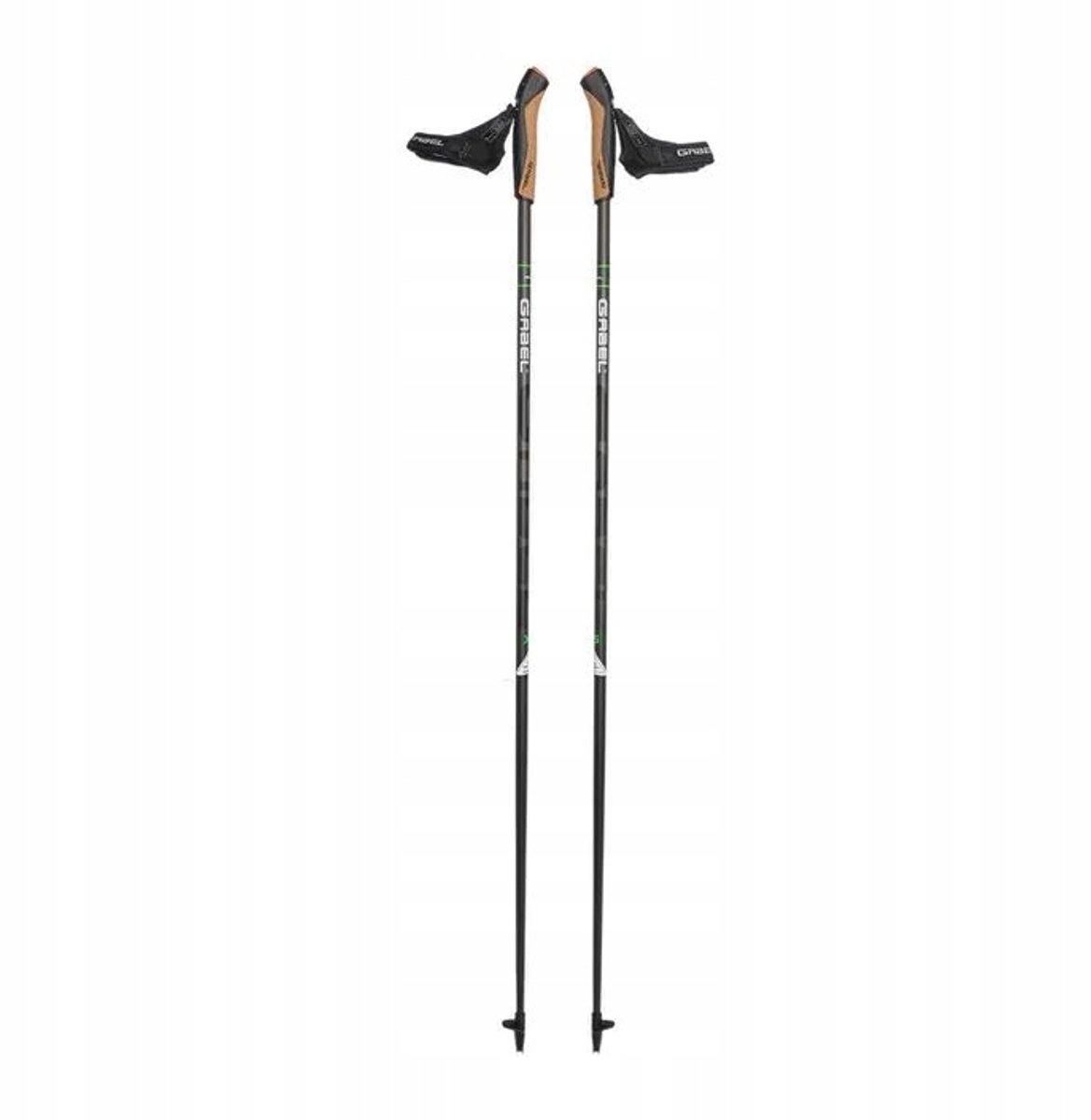Gabel X-5 Nordic Walking Stokken Zwart 115 cm