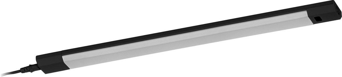 LEDVANCE LED Montagebalk Linear Edge Zwart 8W 640lm - 830-840 CCT | 50cm - Afstandsbediening. Wit
