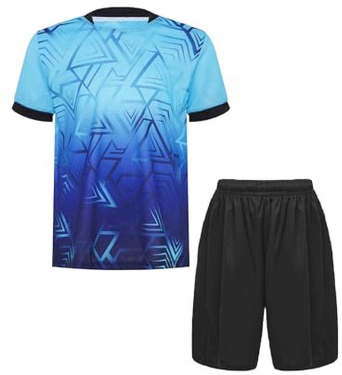 Kinder sportset 2-delig met Sneldrogend T-shirt en Shorts