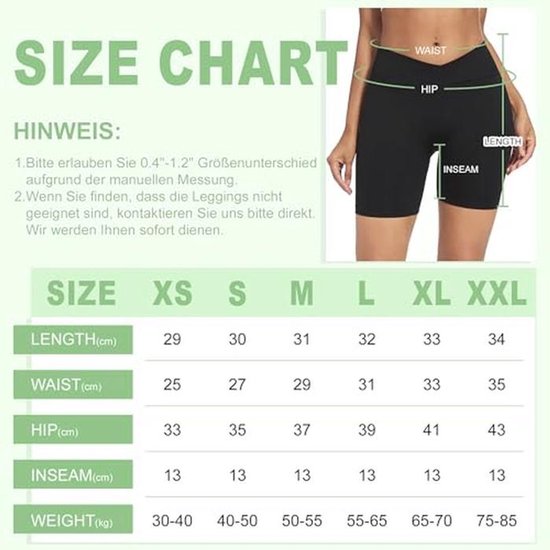 Dames Sportshorts - Naadloze Korte Yogashorts met Hoge Taille — afbeelding 2