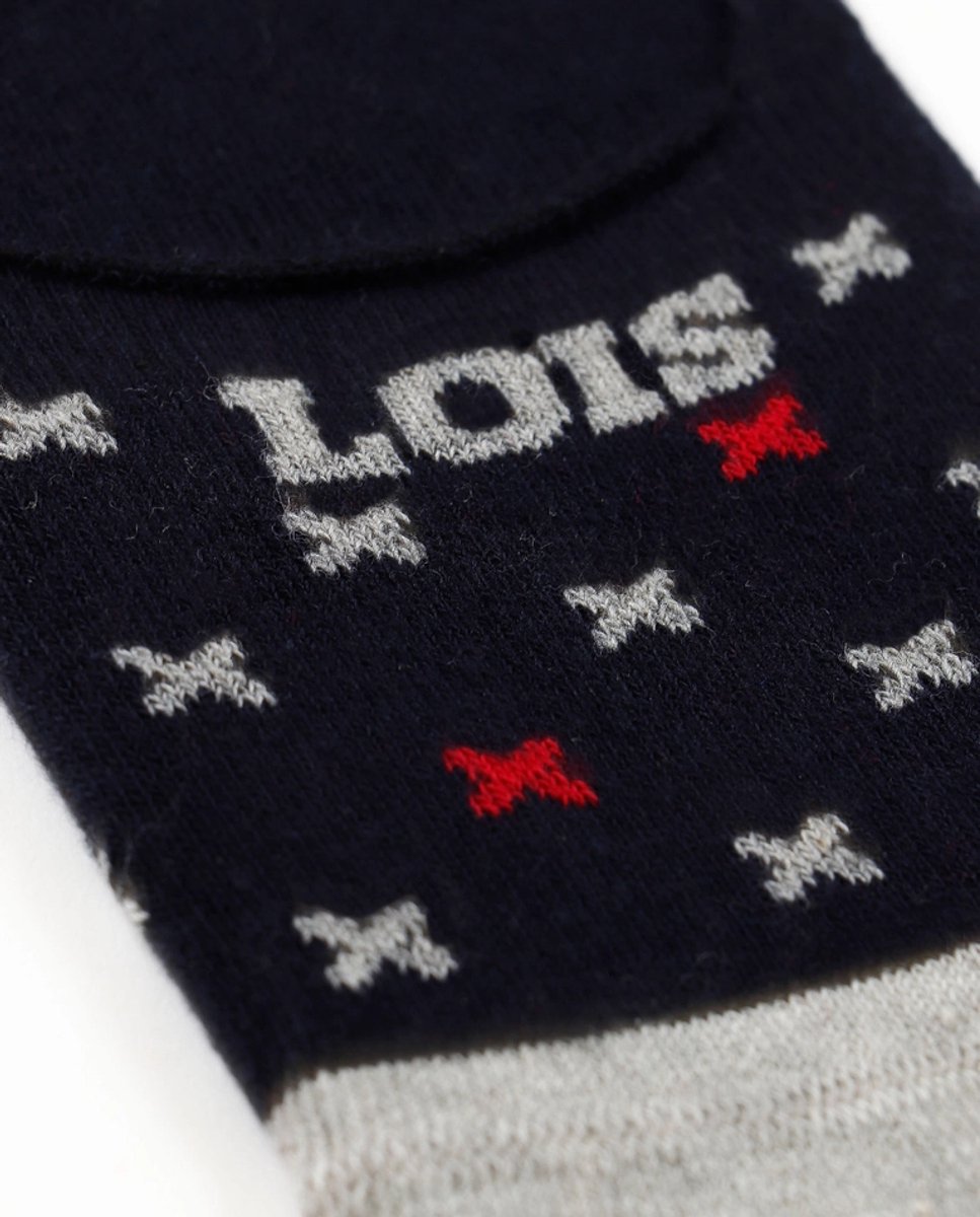 Lois Excess Invisible Sokken Heren Zwart