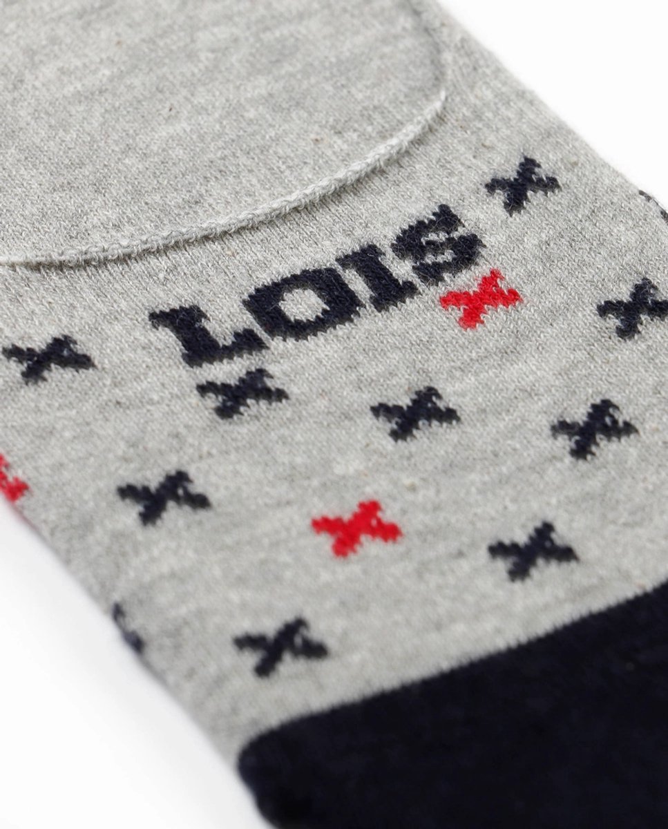 Lois Excess Invisible Sokken Heren Grijs