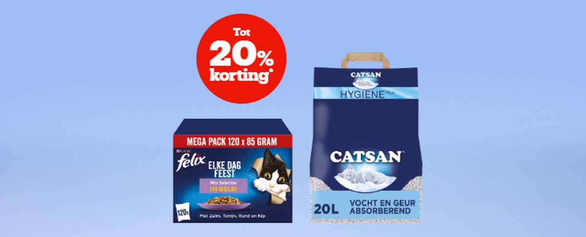 Tot 20% korting* op