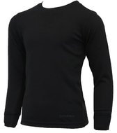 Campri Thermoshirt lange mouw - Sportshirt - Junior - Maat 116 - Zwart