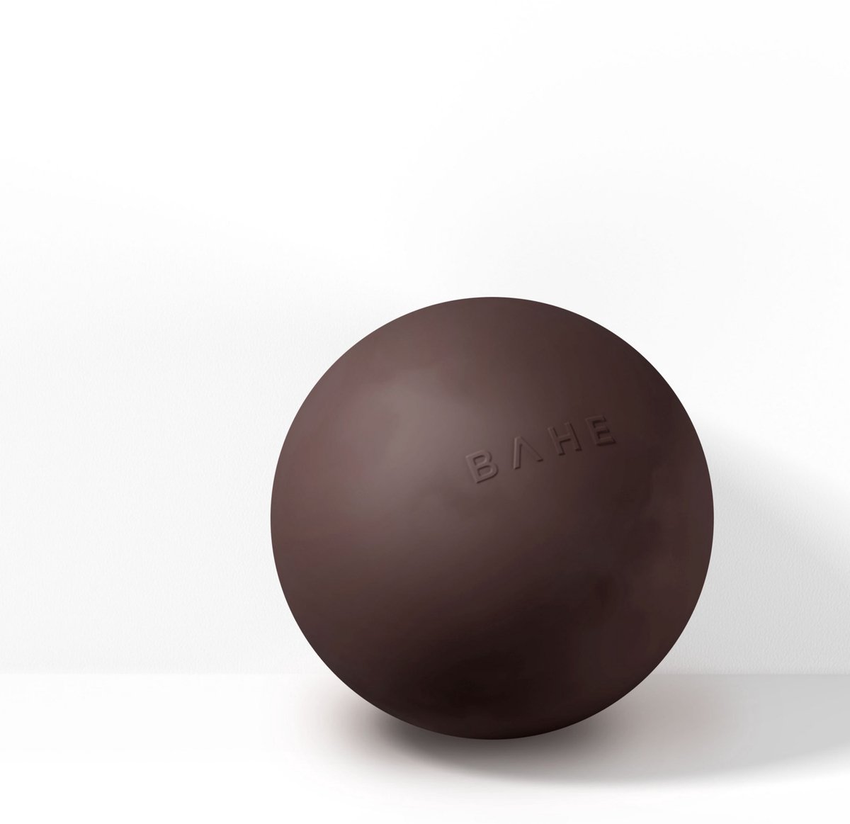 BAHE - Studio Balance Ball - 65 cm - Pilates Gear - tot 300 kg burst-resistance - Anti Burst Balance Ball - Pump Included - PVC Eco - Cinnamon