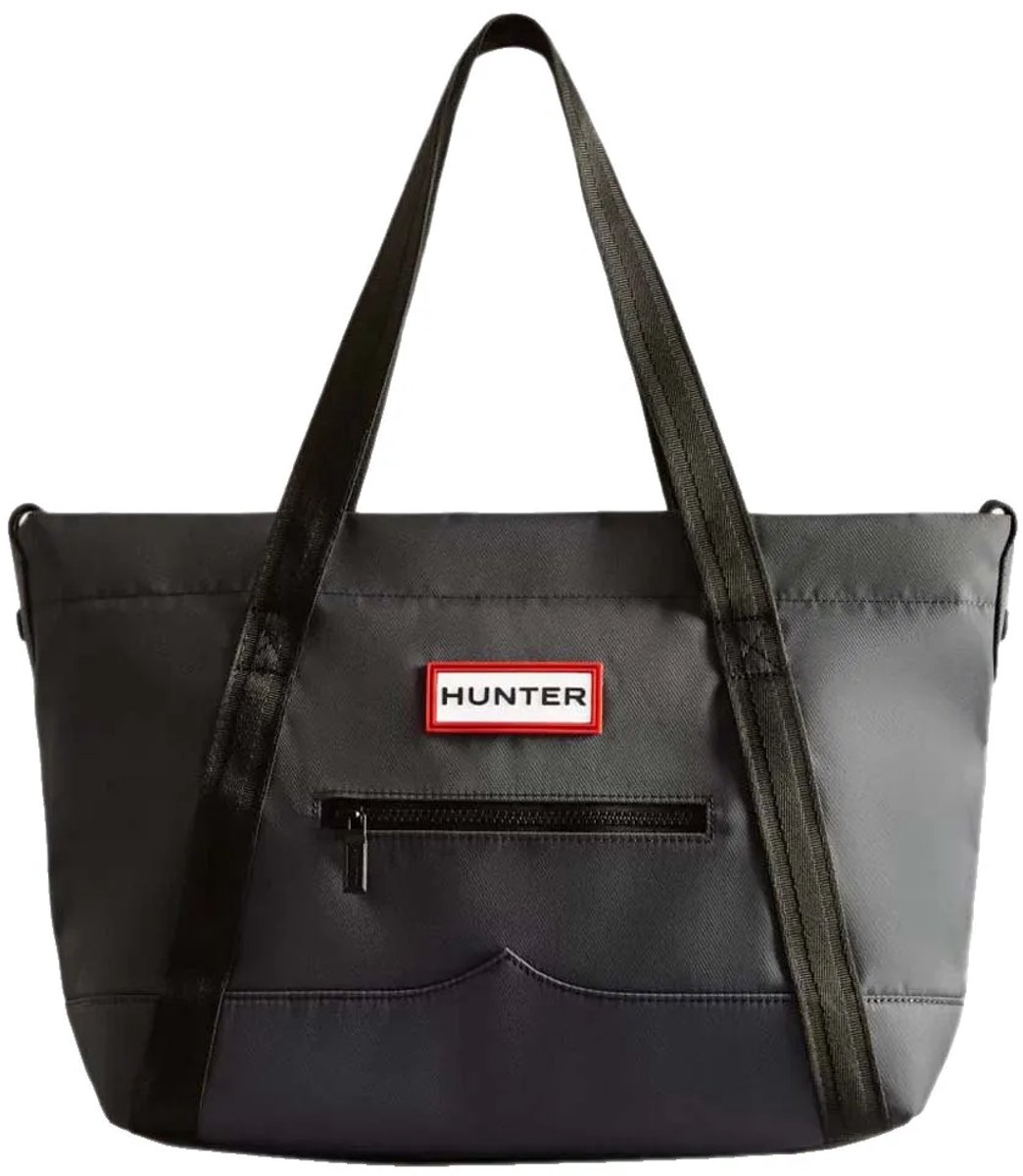 Hunter Nylon Midi Nylon Stoffentas Zwart
