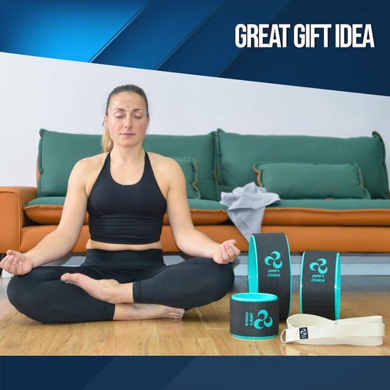 Yoga Wiel Set - 3-pack voor Afvallen en Verbeteren van Houding — afbeelding 4