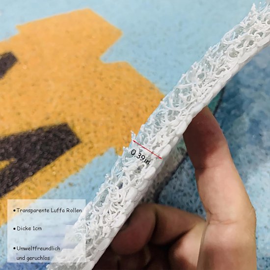 Grote Antislip Douchemat Rechthoekig voor Veilige Douche en Badkuip — afbeelding 3