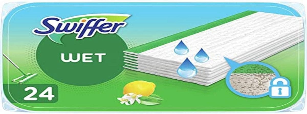 24 x Fresh Citrus Mop voor Snelle en Eenvoudige Schoonmaak