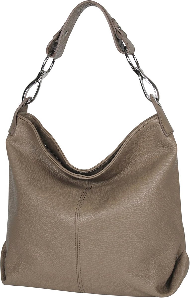 Italiaanse leren handtas schoudertas voor dames