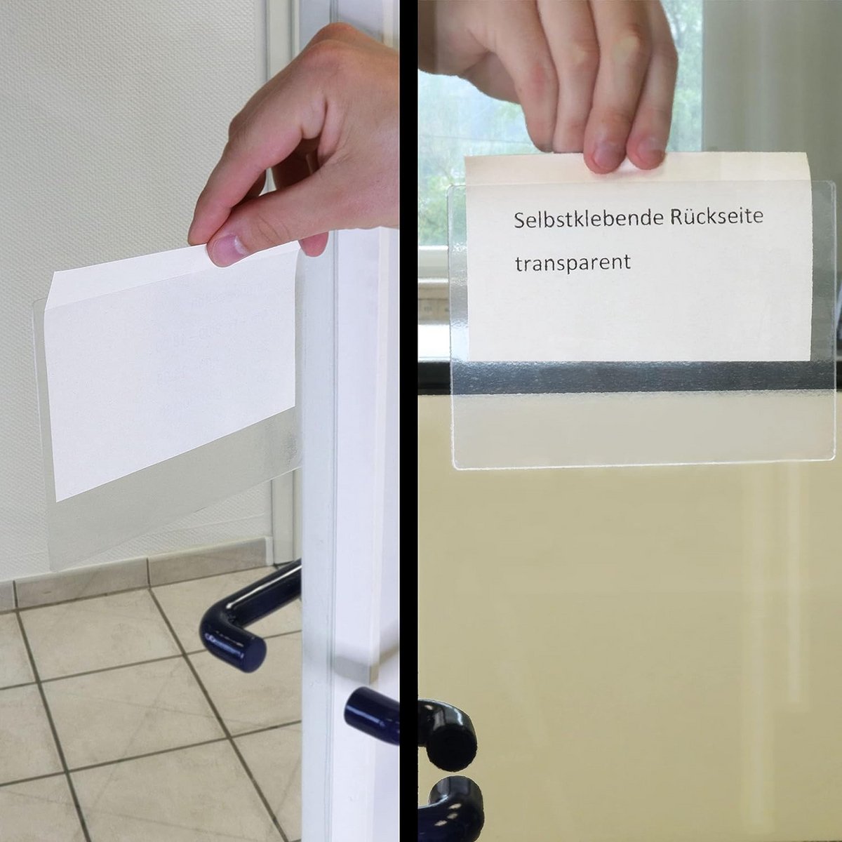 Transparante Zelfklevende Zakjes per Stuk (DIN A4 t/m A7) - Hoezen met Lijm