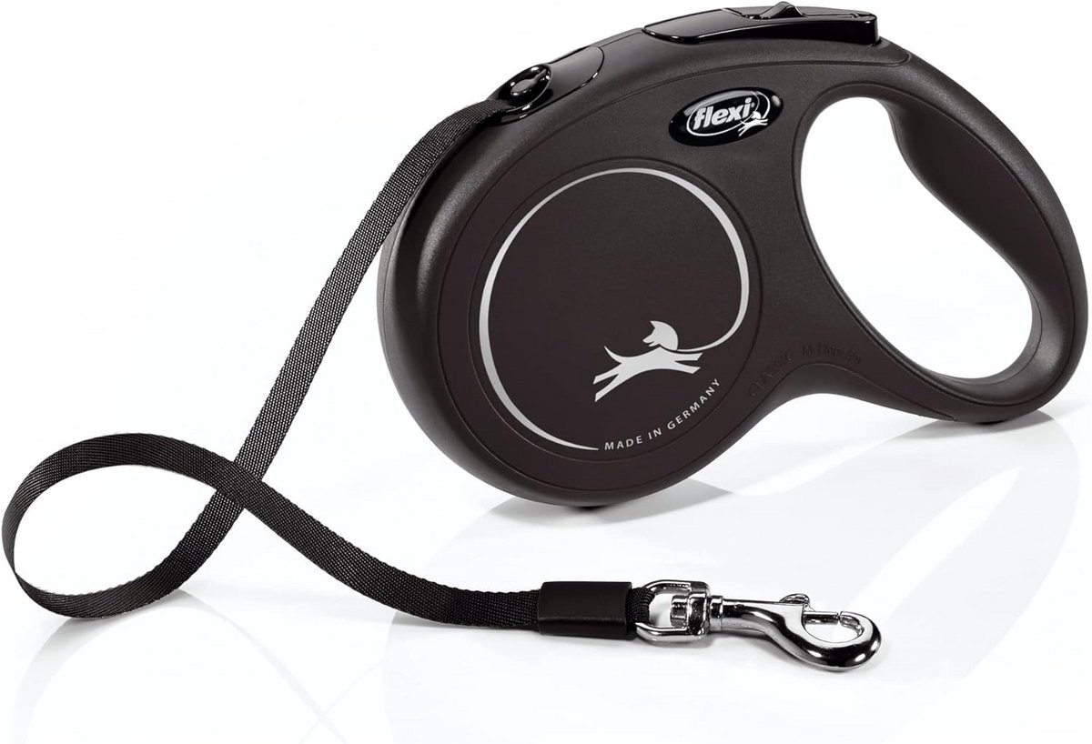 Intrekbare hondenriem medium 16ft – ideaal voor middelgrote honden